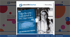 Desktop Screenshot of lebenshilfe-ohz.de